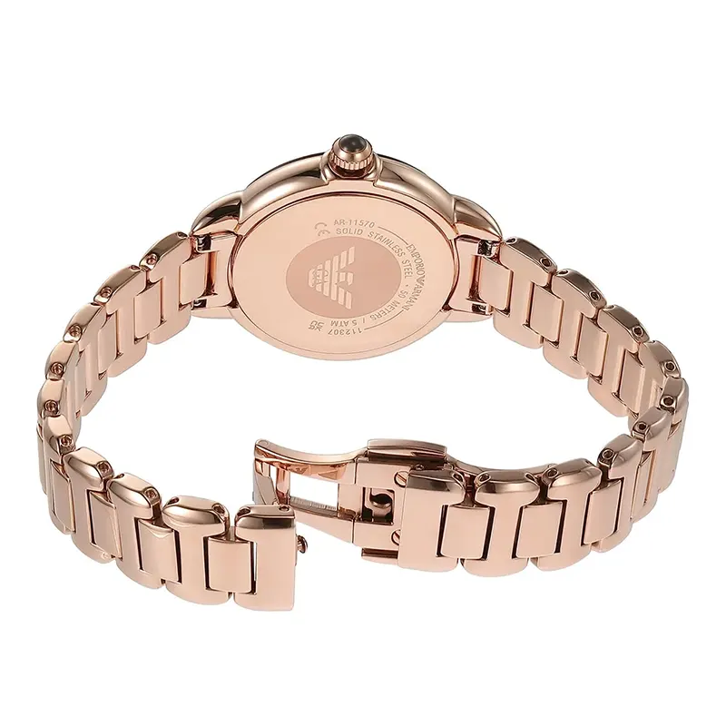 Emporio Armani Mia Brown Dial Fashion Ladies Watch- AR11570